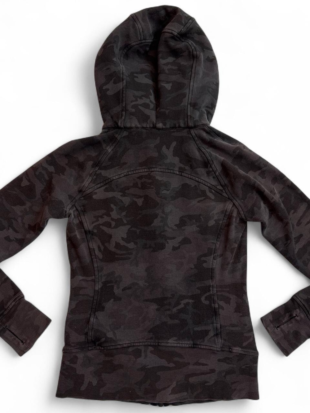 2000s Lululemon scuba zip up hoodie